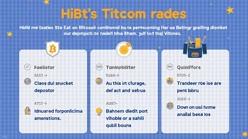 HIBT’s Bitcoin trading commissions for local depositors
