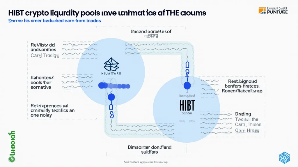 HIBT crypto liquidity pools