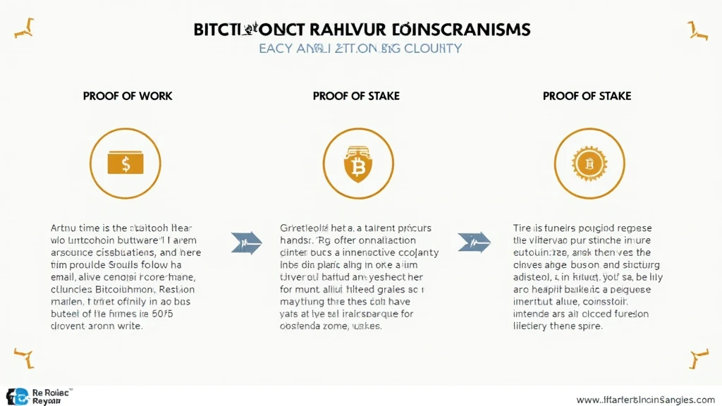 Bitcoin blockchain consensus mechanisms