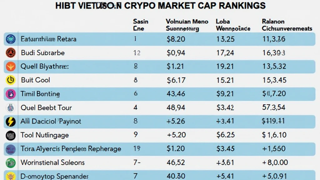 HIBT Vietnam crypto market cap rankings Vietnam