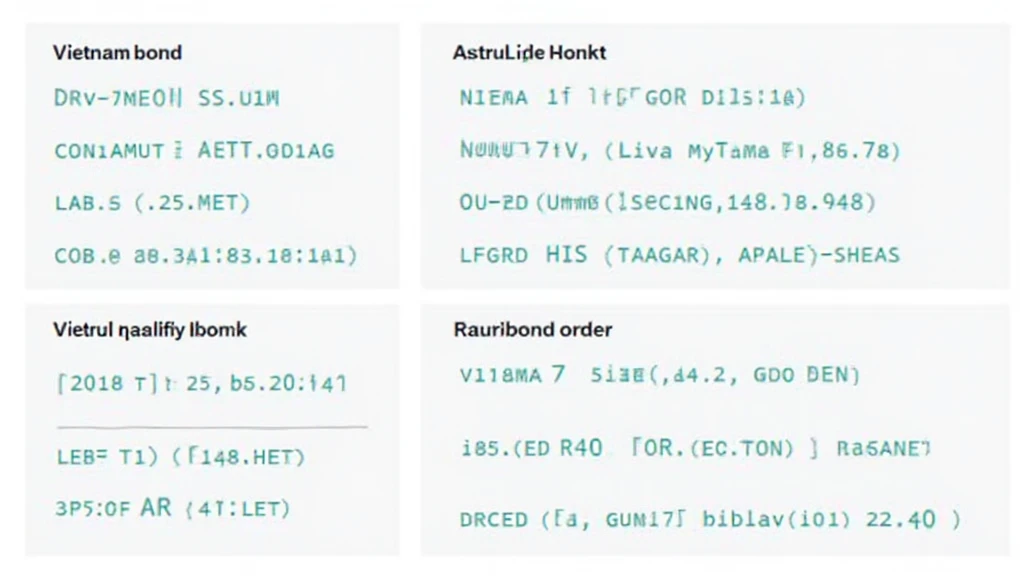 Vietnam HIBT bond order types