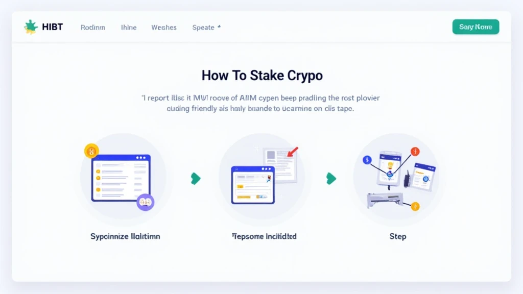 How to stake crypto on HIBT Vietnam