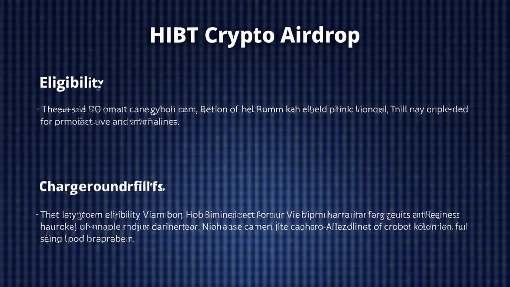 HIBT crypto airdrop eligibility Vietnam