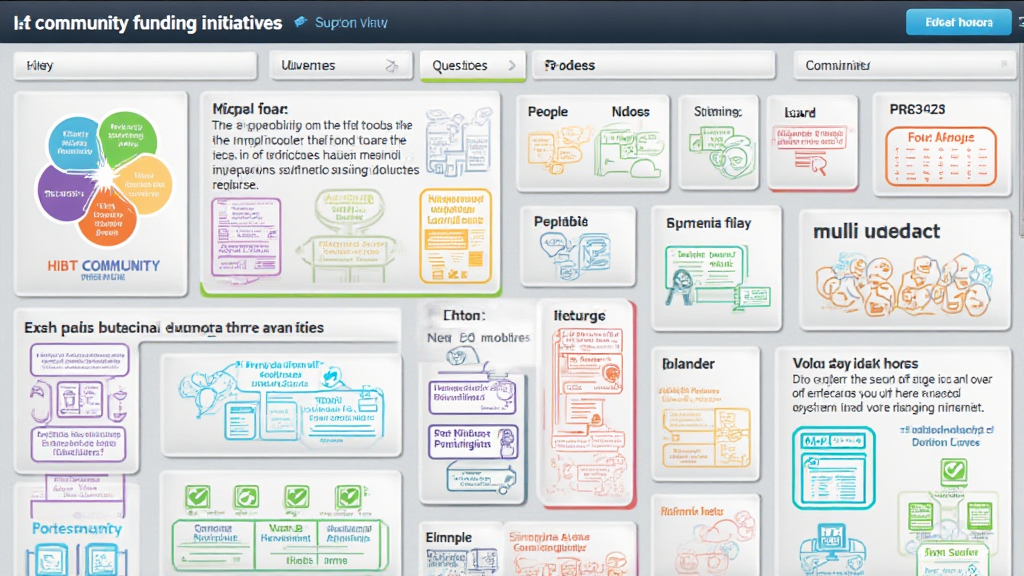 HIBT community funding initiatives