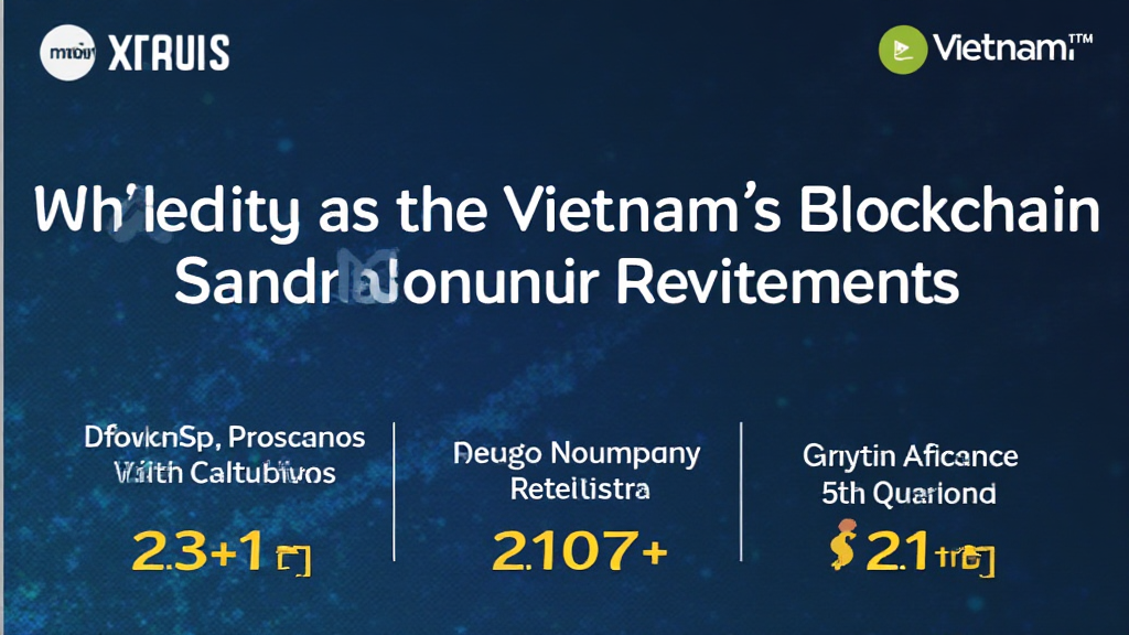 Vietnam blockchain sandbox environments