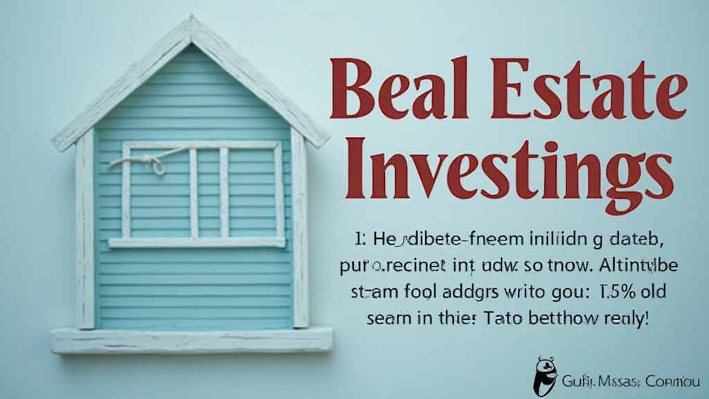 real estate investing for beginners