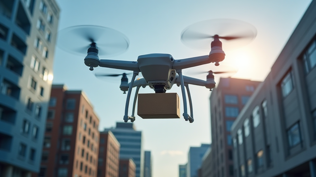 Drone delivery logistics property demand