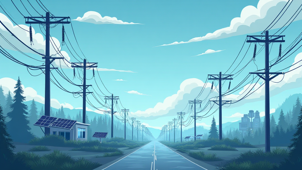 Smart grid infrastructure property valuation