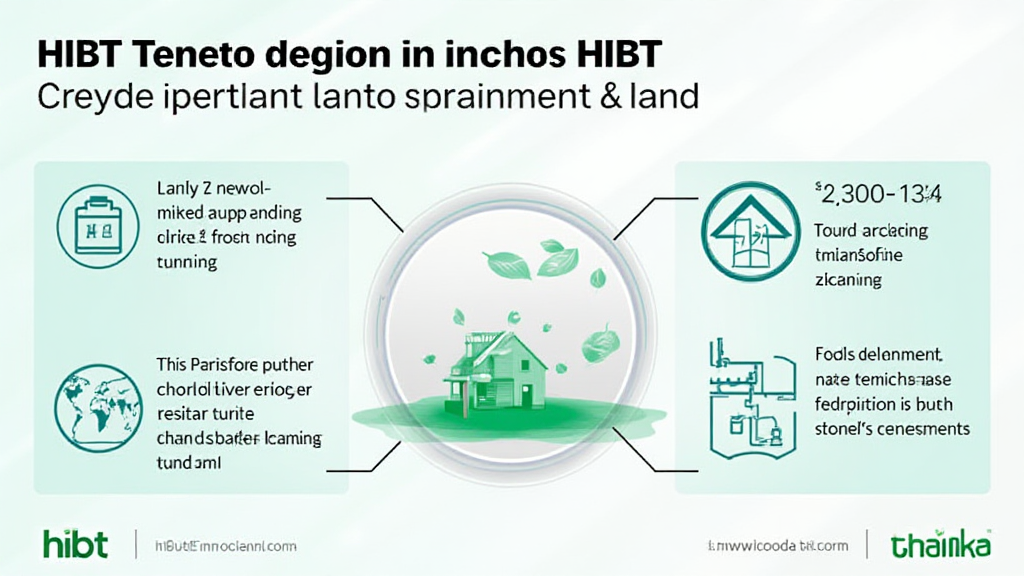 HIBT crypto investment in land development