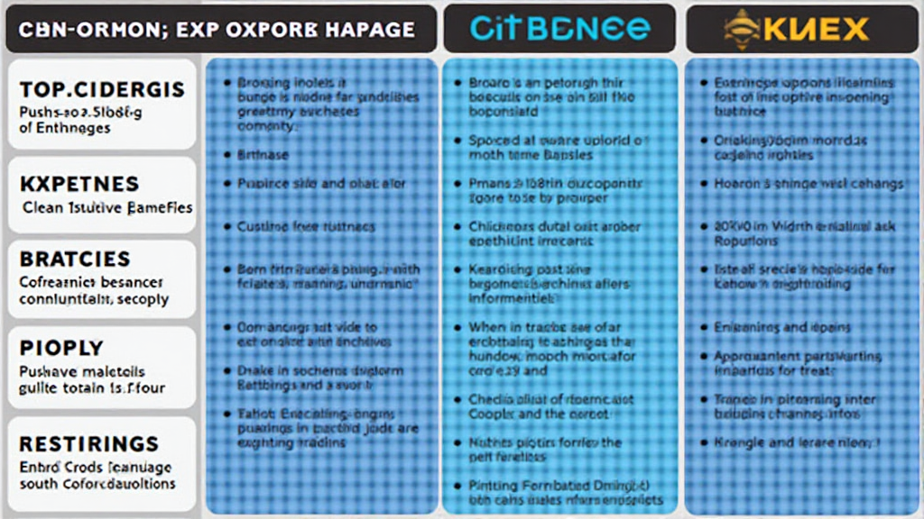 centralized exchanges comparison