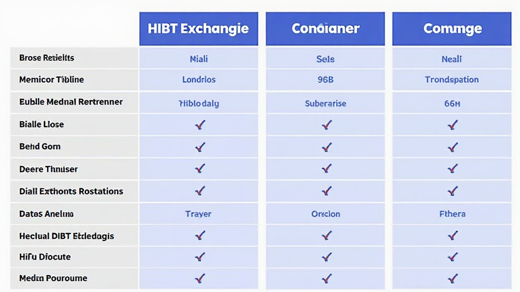 hibt exchange peer comparison report release news