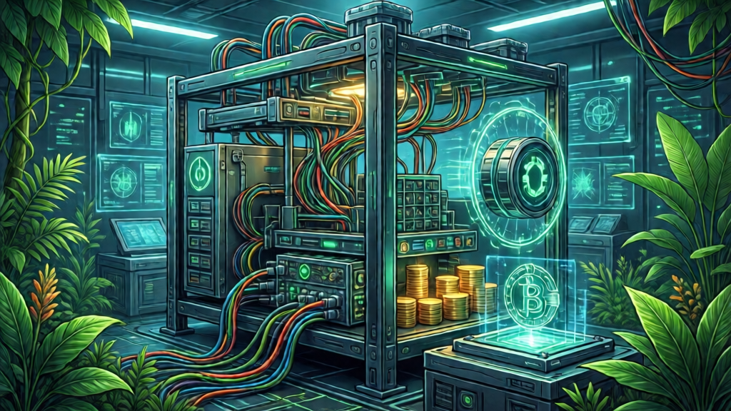 crypto mining technology development