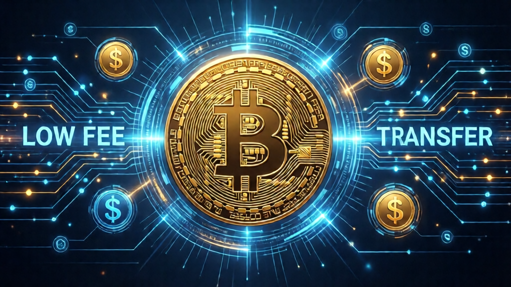 low fee crypto transfer