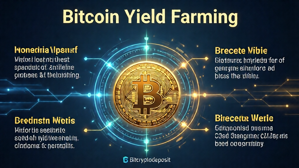 Bitcoin Yield Farming Platform
